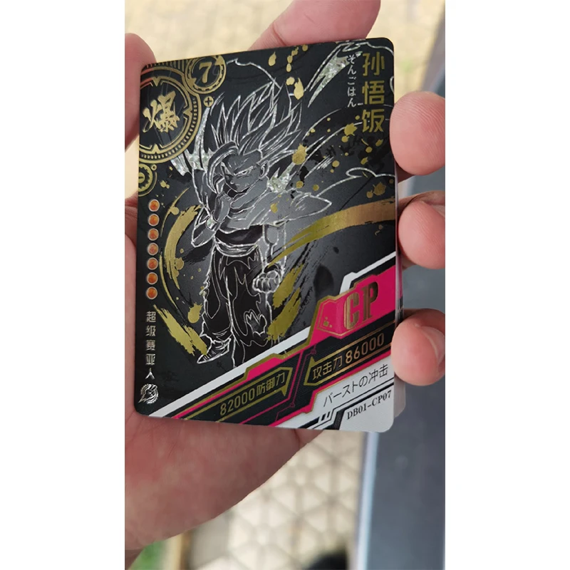 Anime Dragon Ball Kawaii UR CP Flash Card Torankusu Cell Piccolo Frieza Son Gohan Toys for boys Collection Cards Birthday Gifts