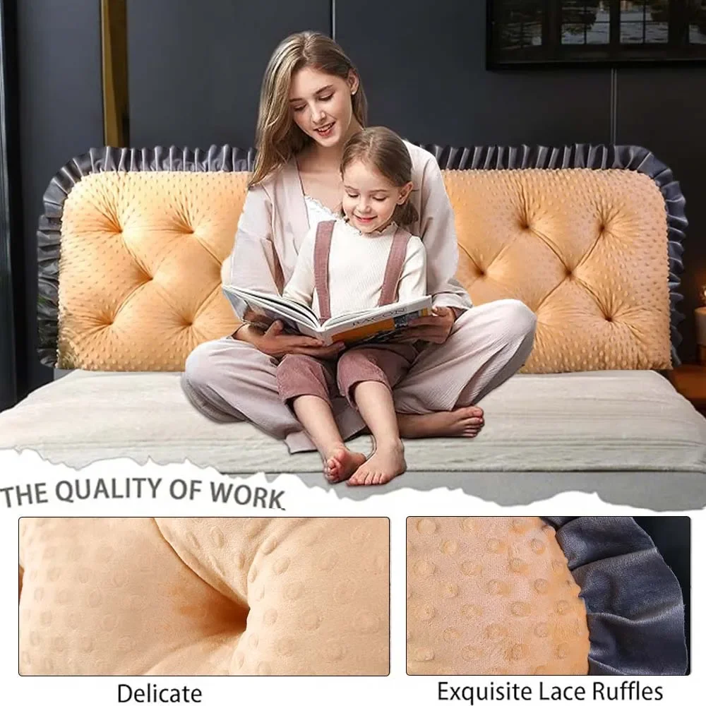 Kissen mit Rüschensaum für Kop – Headboard Cushion Backrest Tatami Bewertung und Preis