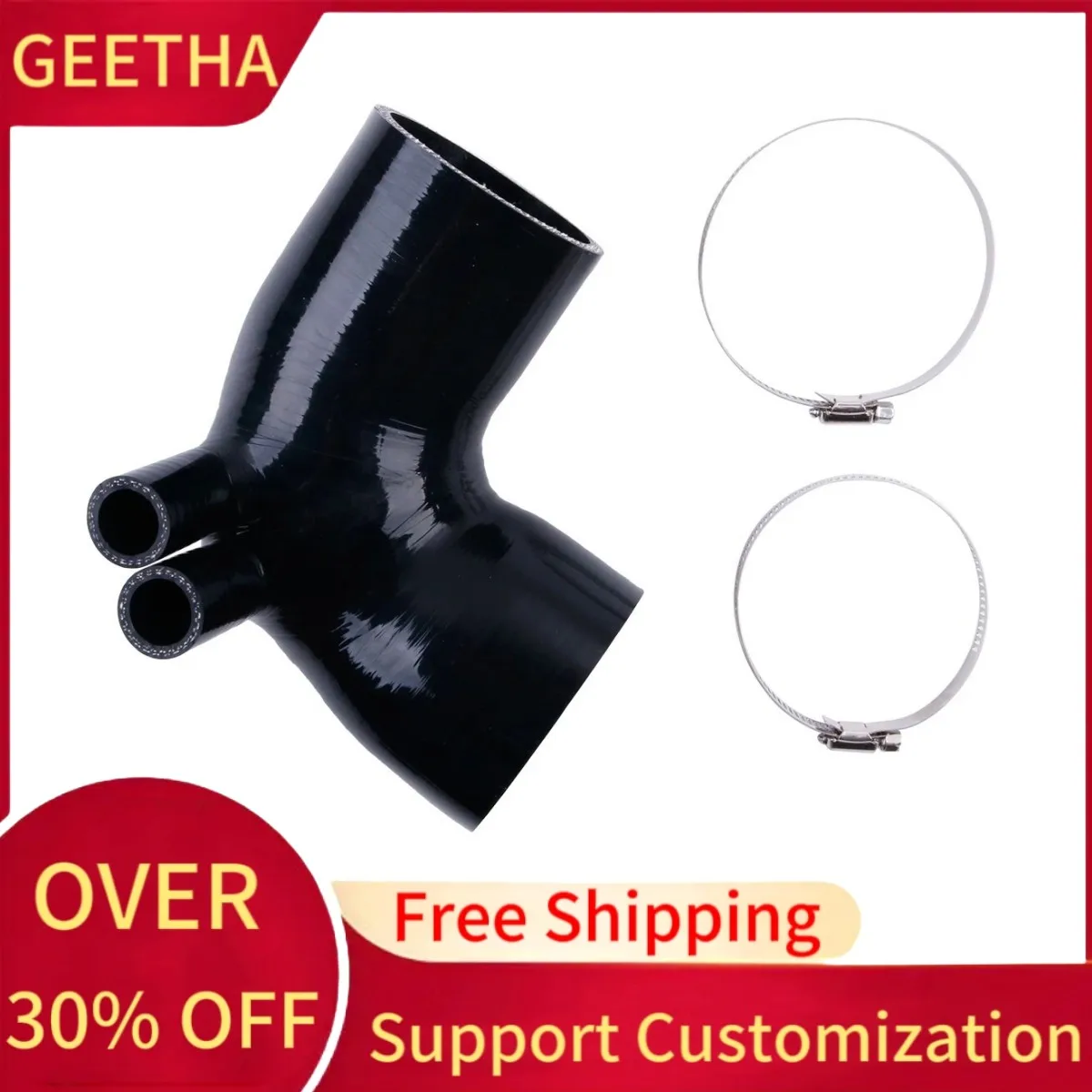 

С зажимами, силиконовый воздухозаборник, индукционный шланг для BMW E36 325 328 M3 1992-1999 1993 1994 1995 1996 1997 1998