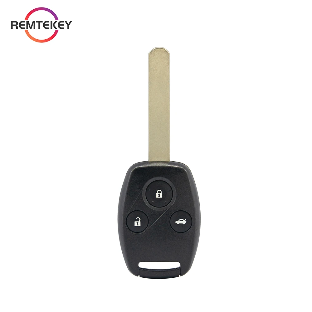 

REMTEKEY Remote Car Key HLIK-1T/ HLIK-2T/ S2082-A 2-AT/5WK49309/OUCG8D-380H-A 3Button ID46 Chip for Honda Accord Civic CRV