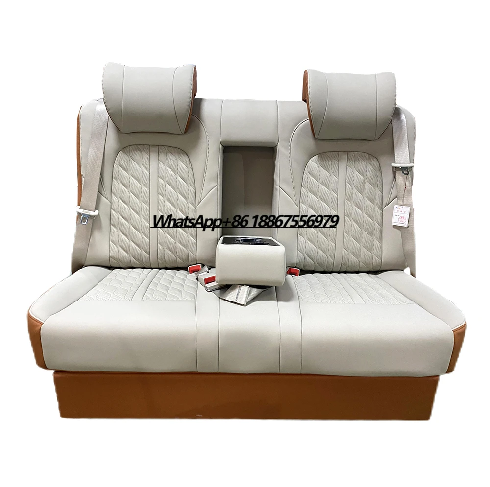 

Wholesale Custom VIP Mini Bus Camper Interior Accessories 3 Seaters Sofa Bench for Sienna Buick GL8