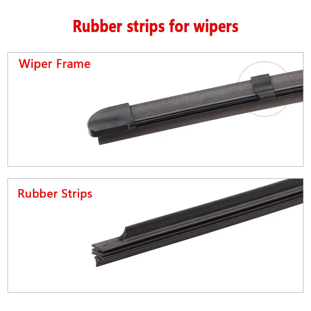 For Mercedes Benz V Class 2017 2018 2019 2020 2022 Wiper Refill Rubber Strip 18" 28" Car Wiper Accessories 1Pair - view 5