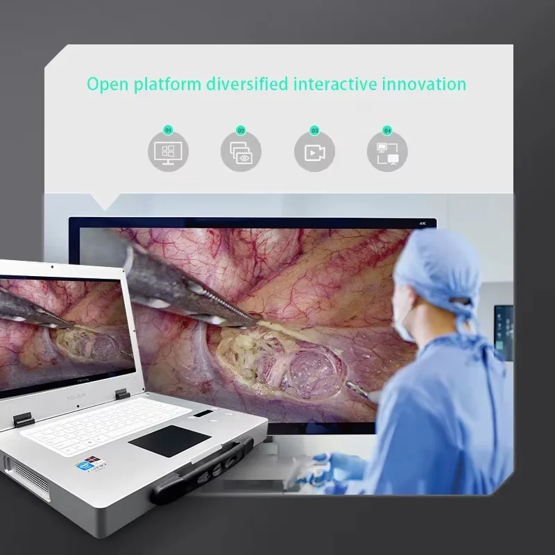 ALL-IN-ONE Endoscope Camera System for Medical Examination and Vocal Cord Examination High-Definition Imaging for Animal Care