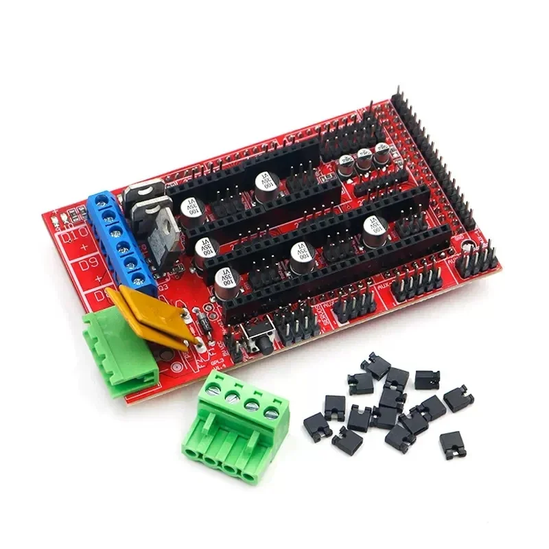 Panel de control de impresora 3D RAMPS 1.4 Módulo controlador Componentes del controlador de impresora 3D