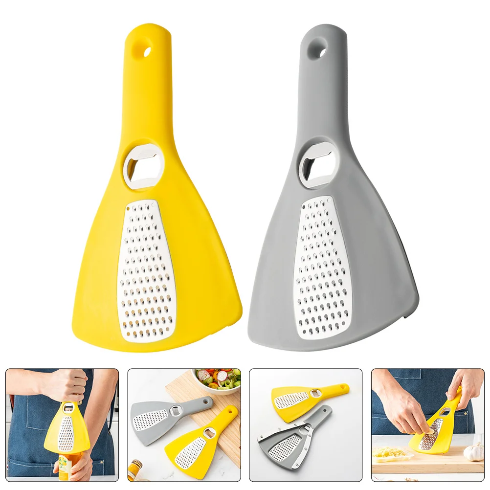 

2Pcs Kitchen Multi-Function Can Bottle Opener Stainless Steel Compact Portable Tool for Jar Lid Opening