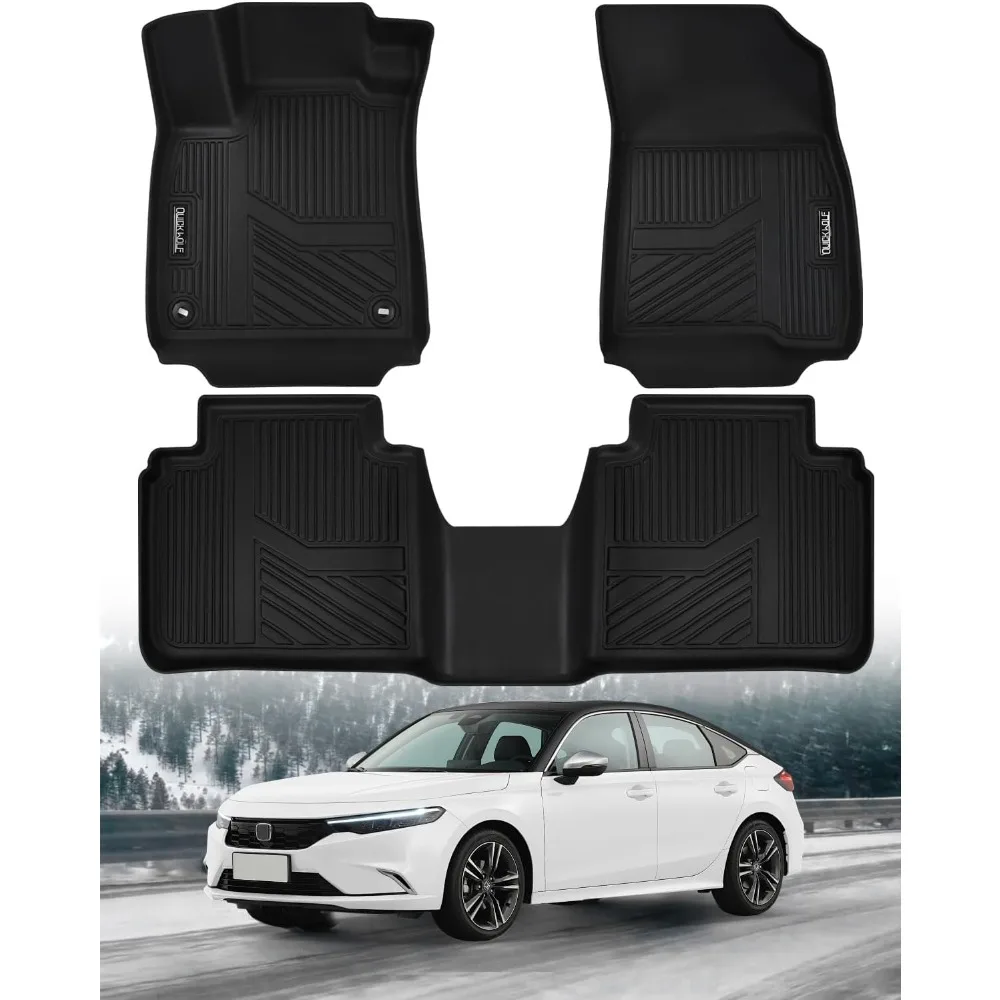

US Floor Mats for Honda Accord 2025 2024 2023 (Include Hybrid), All Weather Protection Waterproof Rubber Floor Liners for Honda