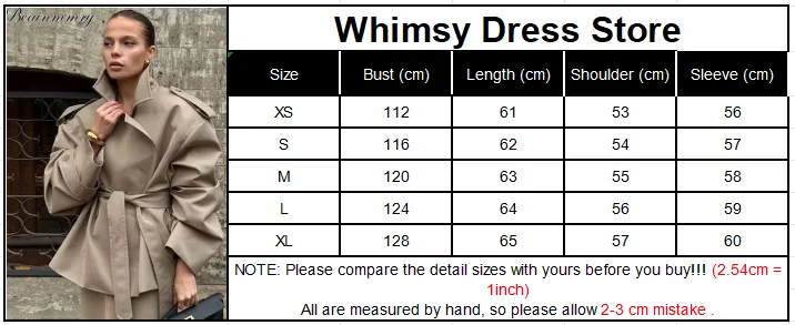 Solid Laepl Lace Up Trench Coat Women Fashion Full Sleeve Waist Cinching Short Windbreak 2026 New Autumn Office Commute Outwear 8 Sfc7ed1b410b64e918b2ad4d14fcef55bd