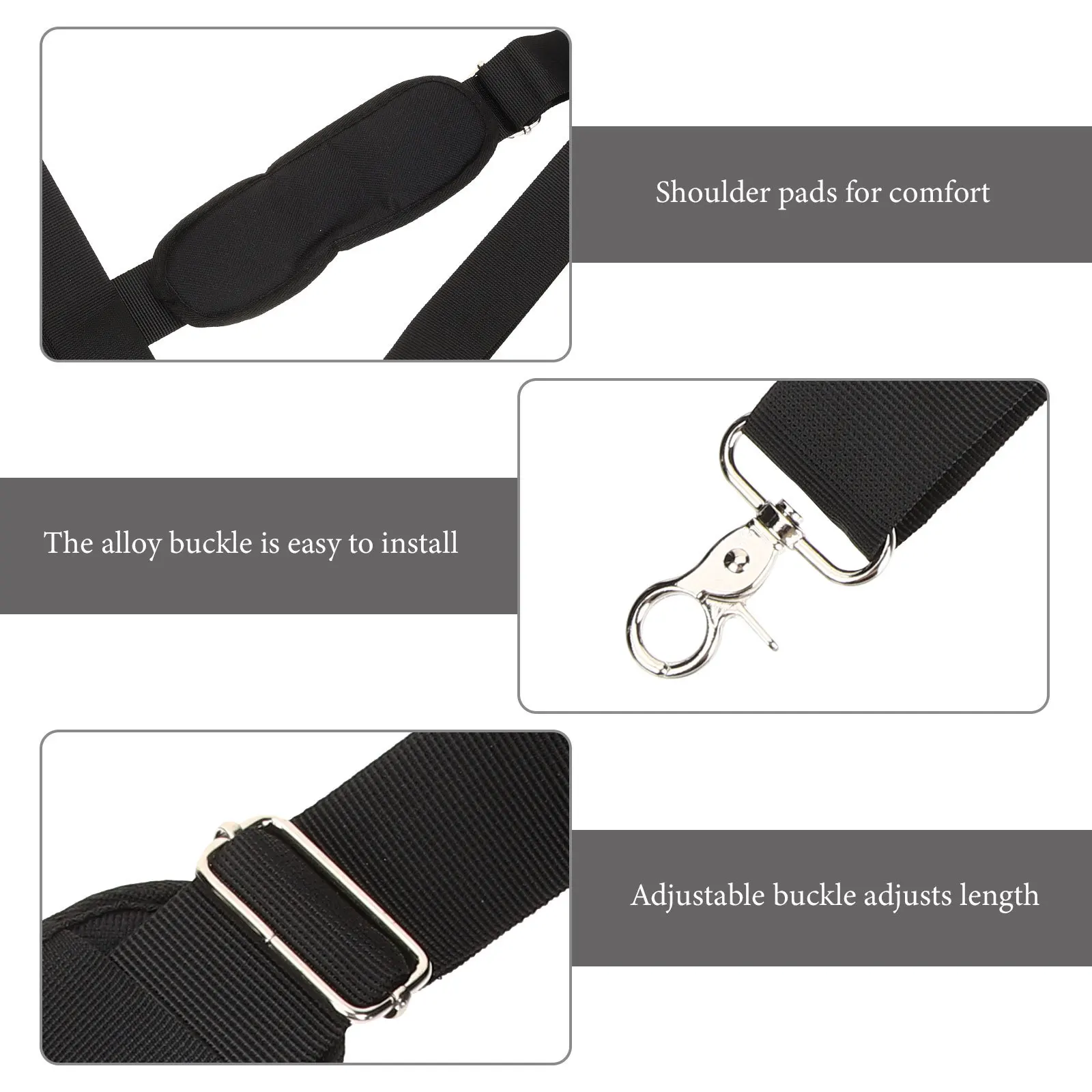 

Nonslip Lawn Trimmer Strap Adjustable Length Highgrade Material Practical Use Quick Release Buckle Garden Pruner Attachment