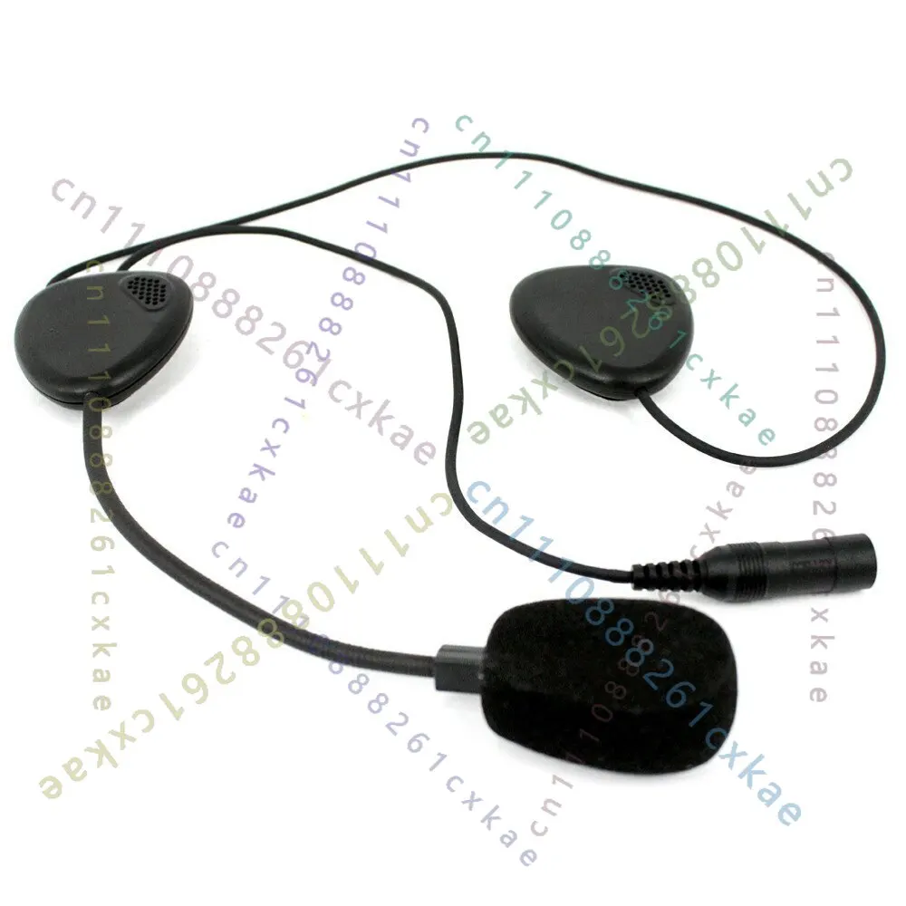 2 Pin Finger PTT Motorcycle Helmet Headset Microphone For Kenwood for BAOFENG UV5R