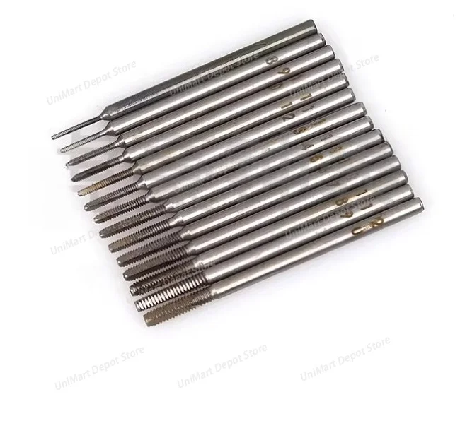 Watch repair tool thread tapping plate screw micro tap plate set clamp plate tapping screw pattern