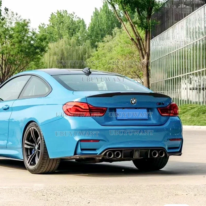 For F32 M4-Style ABS Plastic Rear Wing Lip Spoiler For BMW 4-Series F32 2 Door Coupe 2014-2020 420i 428i 430i