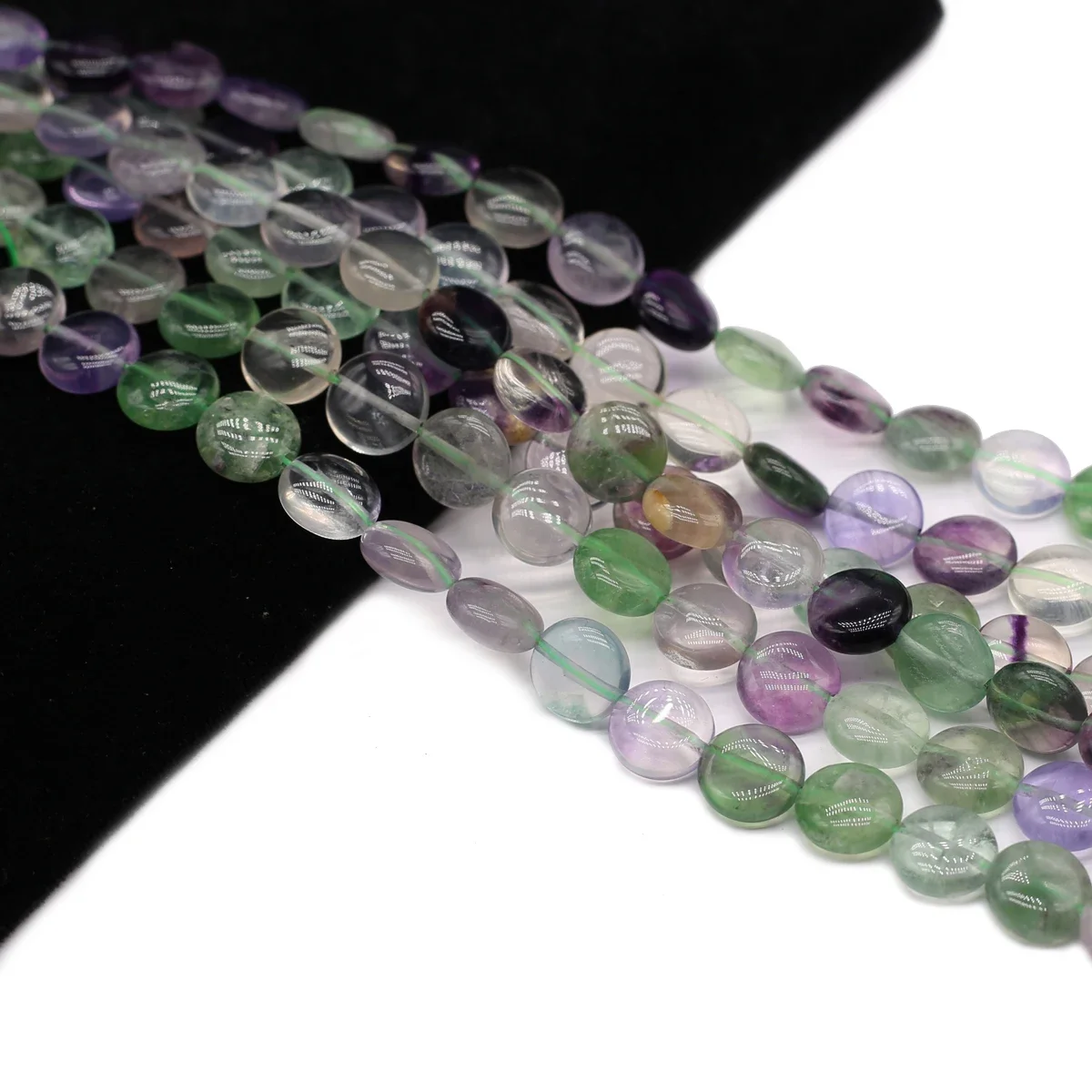 

1 Strand Natural Stone Fluorite Round Loose Beads 10x10mm For Jewelry Making DIY Bracelets Necklace Accessories