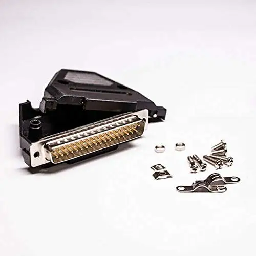 DB37 Male Pin D-Sub Connector for Computer Industrial Data Transfer Peripherals Cable