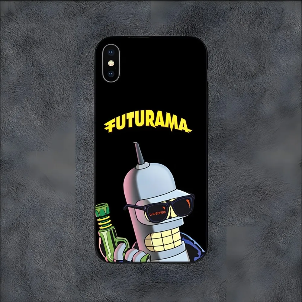 Cartoon F-Futurama Robot Bender Phone Case For Samsung S21,S22,S23,S30,Ultra,S20,S30,Plus,S21 Fe,10,9,5G Silicone Cover