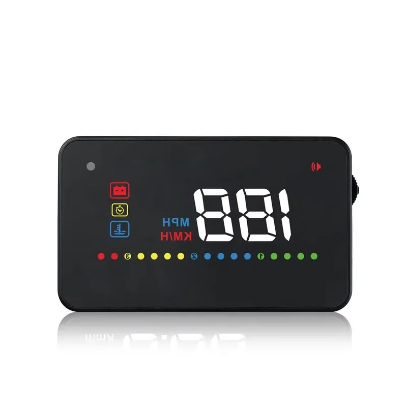 2026 Hot Sale A200 Car HUD Head up Display Car Projector OBD2 Alarm Security Overspeed Warning