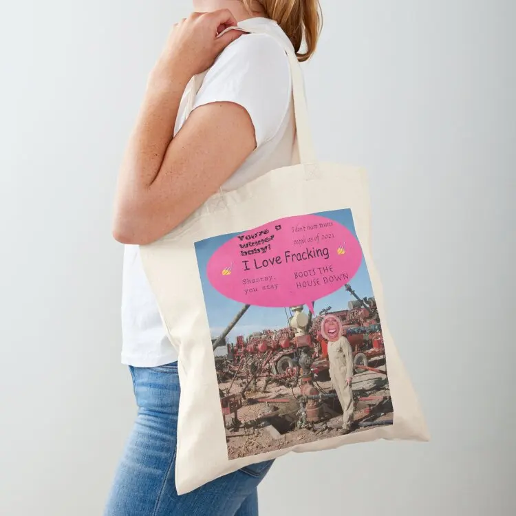 

RuPaul Fracking Tote Bag Canvas shoulder bag Shopper bag shopper woman hand ladies