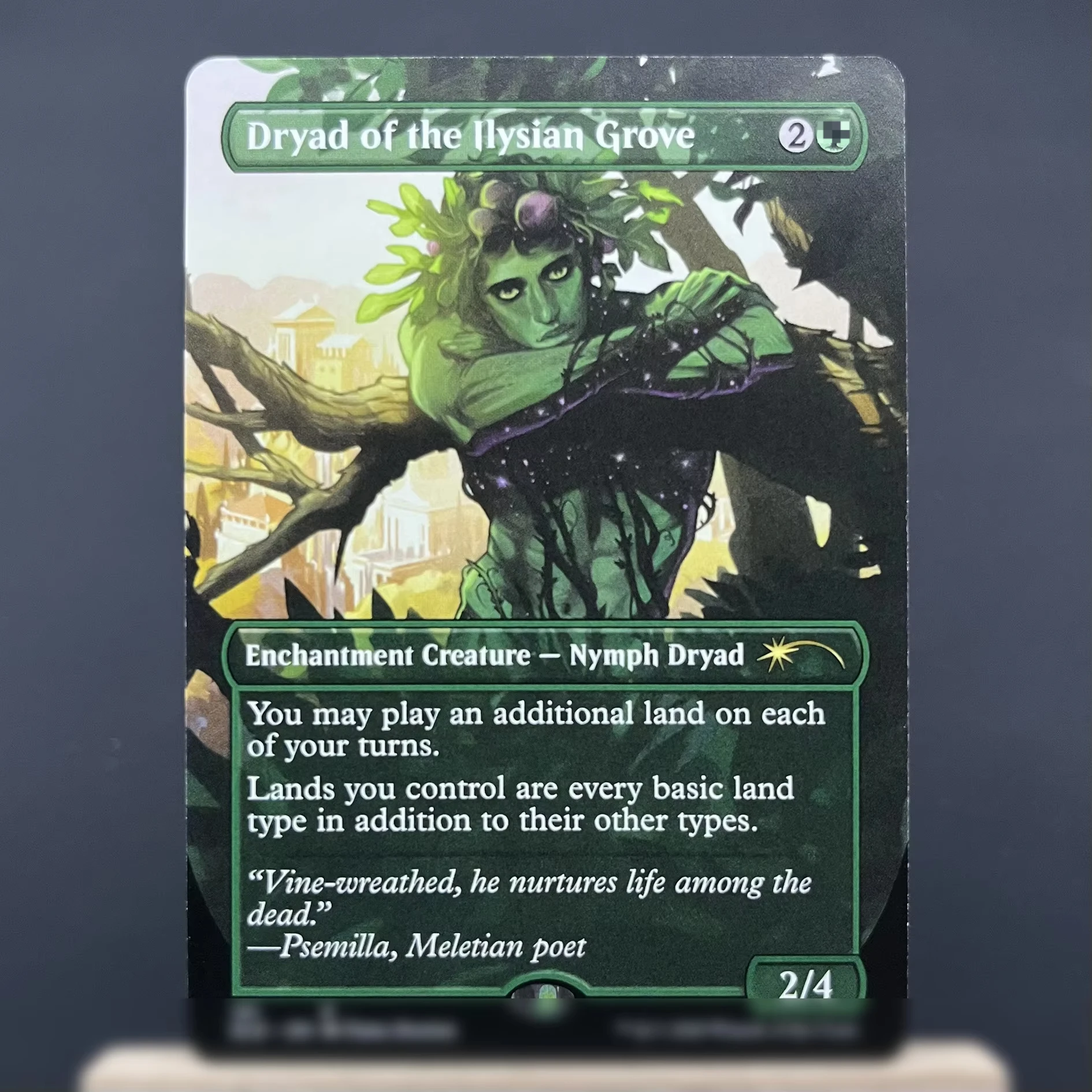 SLD HOLO2-Ⅰ02 Tcg cards proxy magical Massacre Girl Dryad of the Ilysian Grove Bitterblossom Inkmoth Nexu Breeding gather