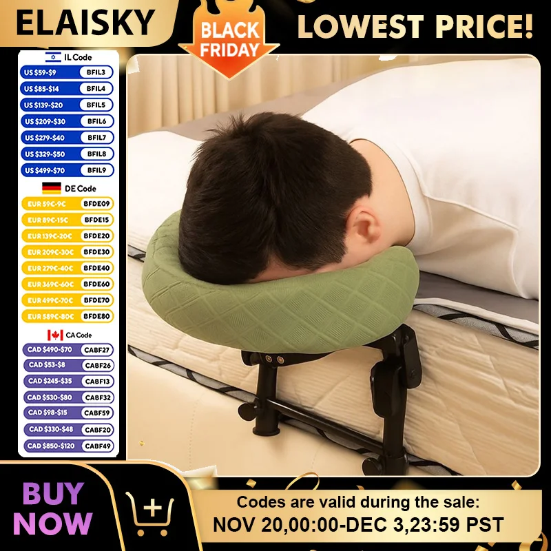 

Suspended Massage Bed Stand Home Massage Bed Pillow Portable Mssage Beauty Bed Holder Moxibustion Therapy Postoperative Recovery