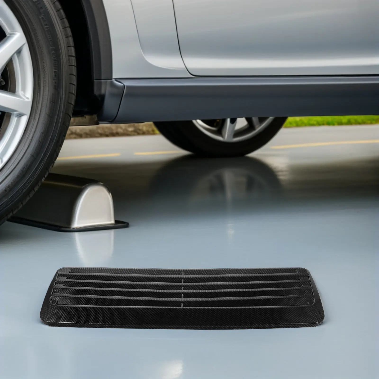 Car Engine Hood Vent Cover Scoop Universal Air Intake Grille Decoration Trim Trucks Suvs Vents