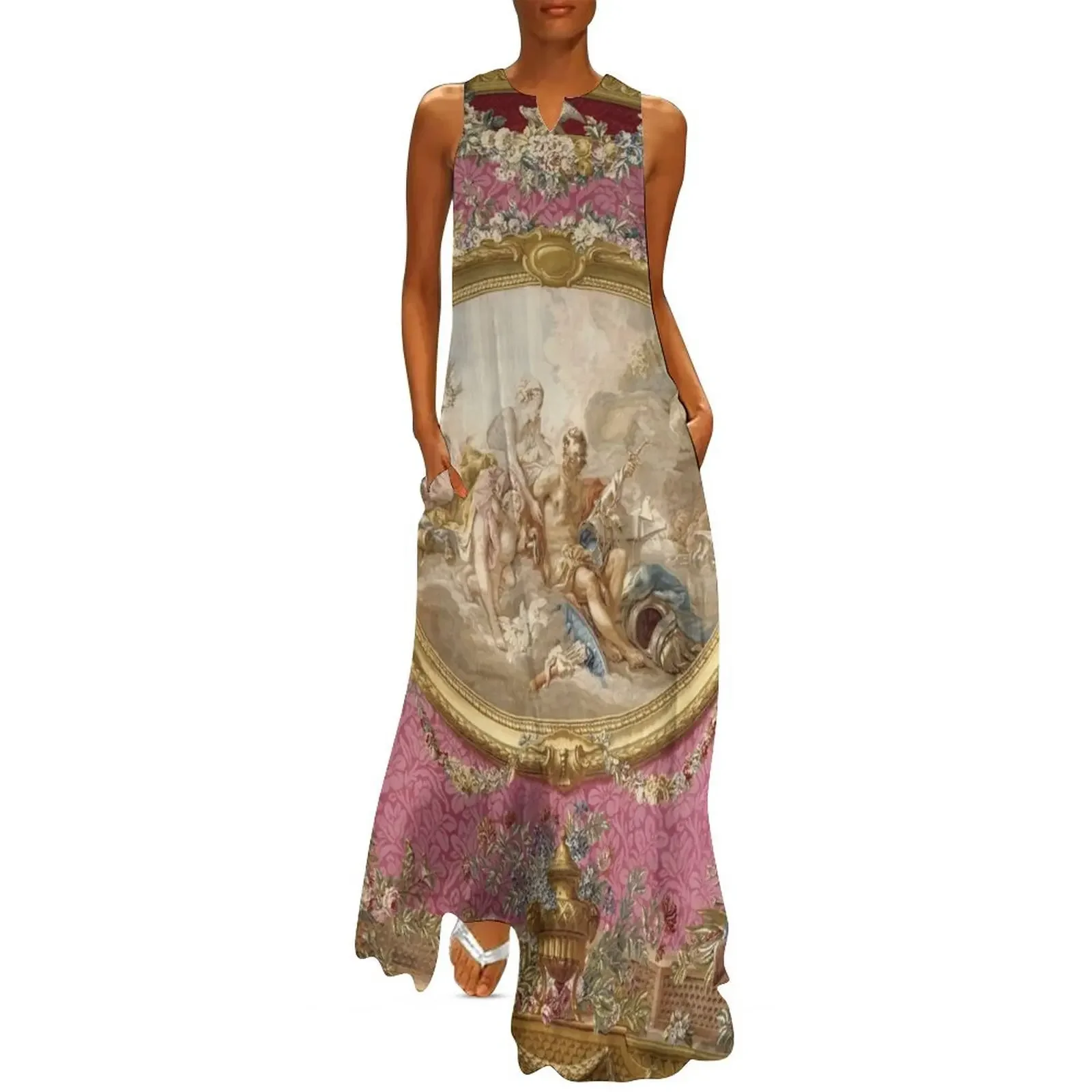 

Franois Boucher Venus aux forges de Vulcain Long Dress dress for woman evening dresses women Dress