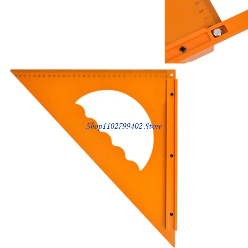 547F Large Electric Wood Right Angled Measuring Tool Suitable For Engineering Drafting Workshop Applications Anti Slip Design