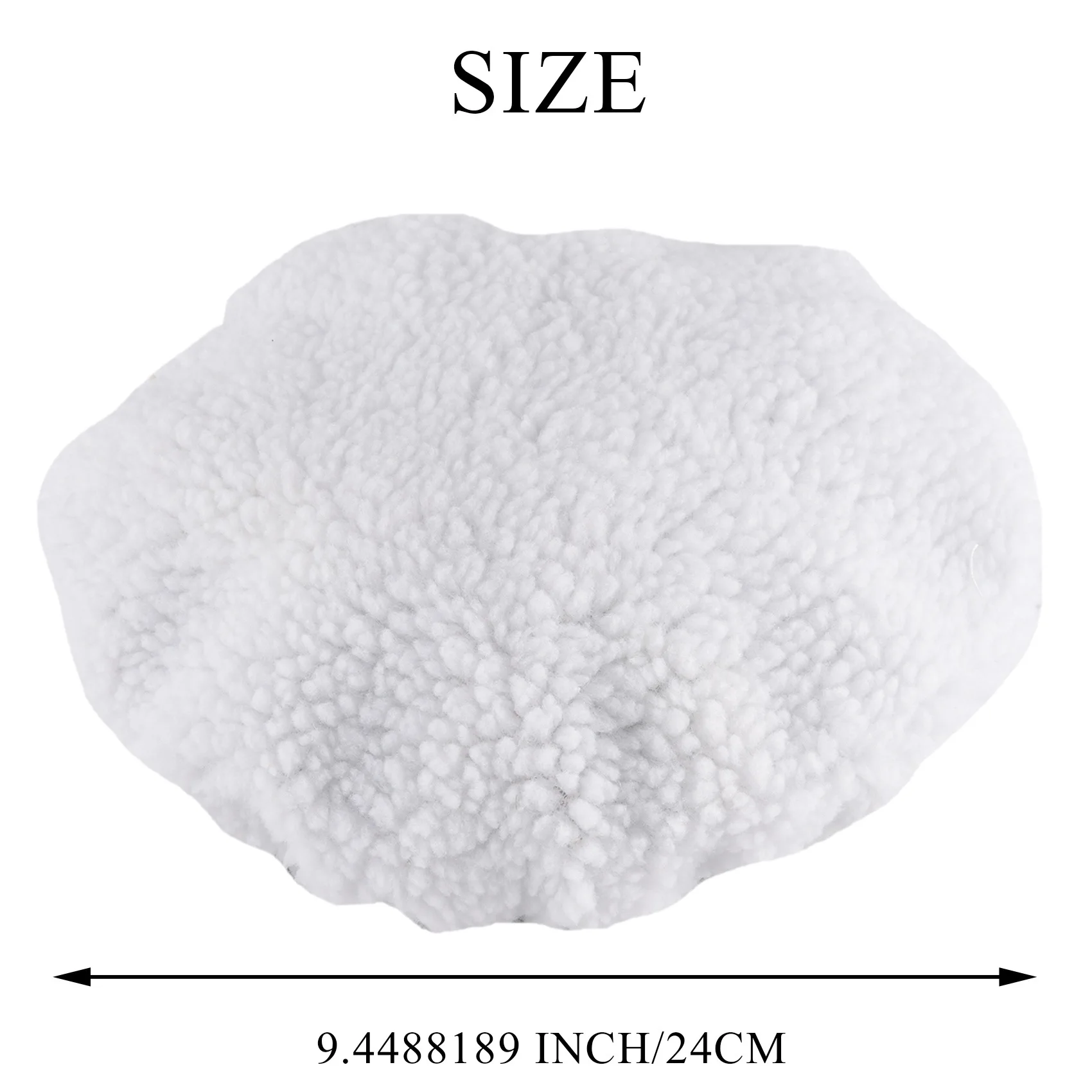 車のボンネット研磨パッド、研磨バッファー、研磨機、4パック、10インチ