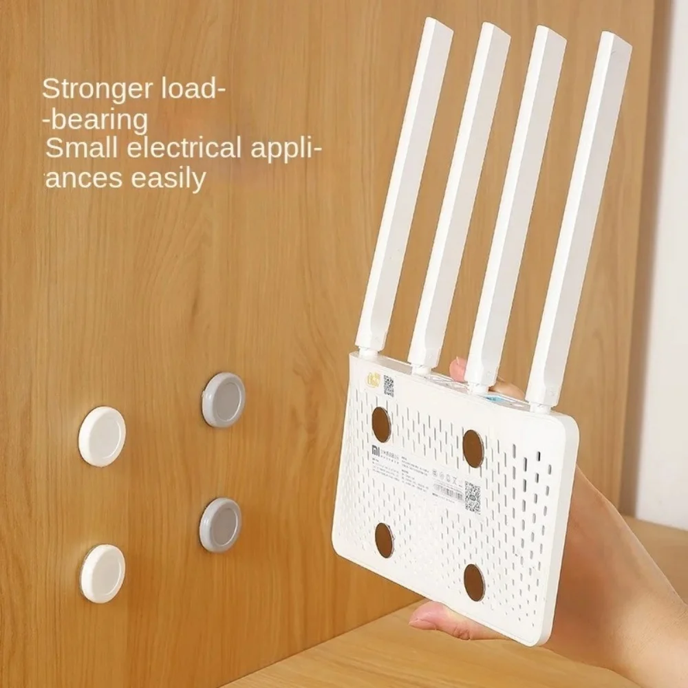 Soporte Magnético para Control Remoto sin Perforaciones (3/6/12 Piezas) - Soporte de Pared para Controles Remotos de TV/AC/DVD, Diseño Blanco que Ahorra Espacio