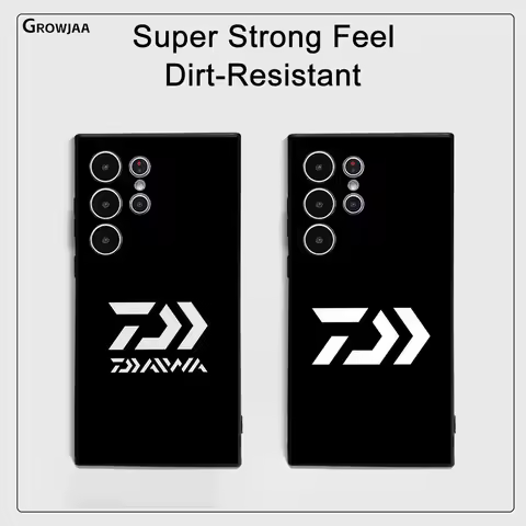 Brand D-DAIWA P-PIER 39 Phone Case For Samsung Galaxy S25 S24 S23 S22 S21 S20 Ultra Plus Frosted Soft Cover Funda