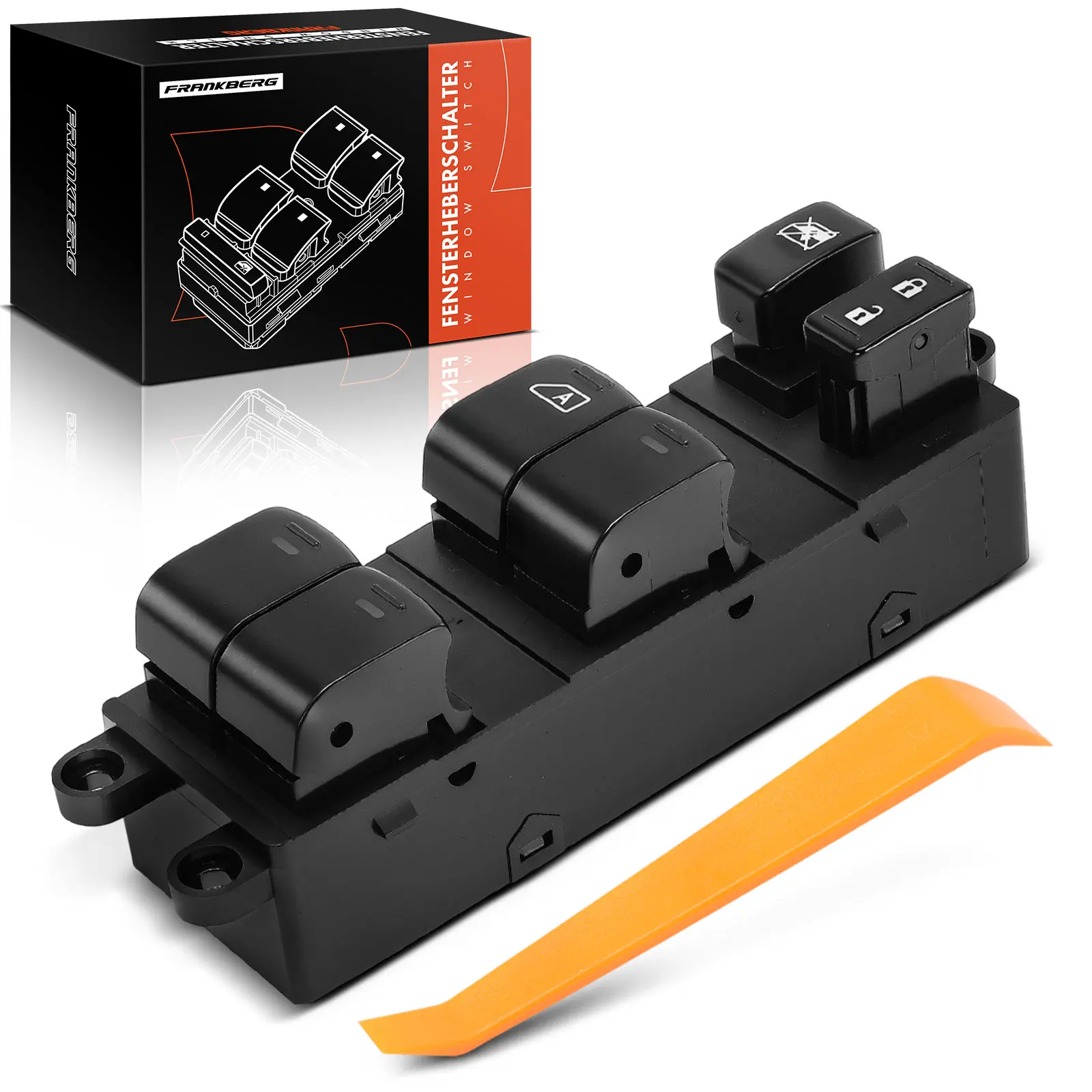 Frankberg 1x interrupteur de lève-vitre côté conducteur et côté droit pour Subaru Legacy V Station Wagon Outback 1S17428 DWS365 83071AJ010