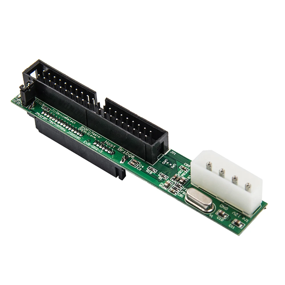 

Sata to IDE Adapter 7+15Pin 2.5 3.5 inch Hard Drive Female Male Data Converter 40 44pin for ATA 133 100 HDD CD/DVD-ROM/RW Serial