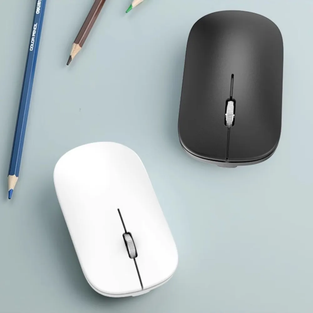 

2.4Ghz+BT Wireless Mouse Colorful Type-c Computer Silent Mouse Lightweight Noiseless Bluetooth Gaming Mouse Computer Accessories