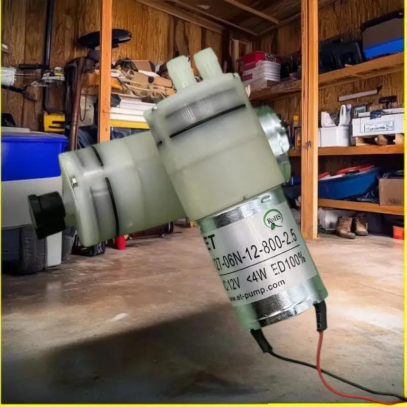 1Pcs Pompa Air Hisap Otomatis Seri R27 R27-06 Mini 370 Pompa Air DC 12V Pompa Diafragma Mikro DIY Robot Penyapu