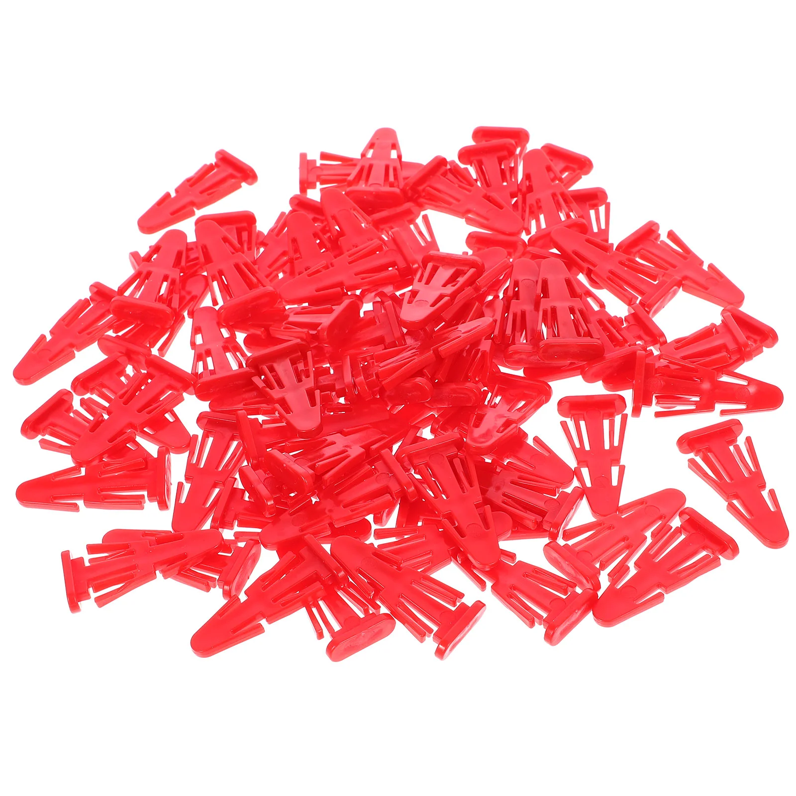 

100 Pcs Plastic Bucket Latch Mini Bottle Opener Garbage Can Trash Cans Bin Buckles Trashcan Lid Latches Shafts Accessories