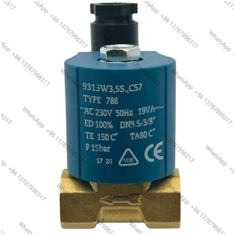 Replaceable CEME Solenoid Valve for Screw Machines 931VV35SC57 C57 TYPE 788 AC230V B12 Controls Plasticizer Extruders G3/8