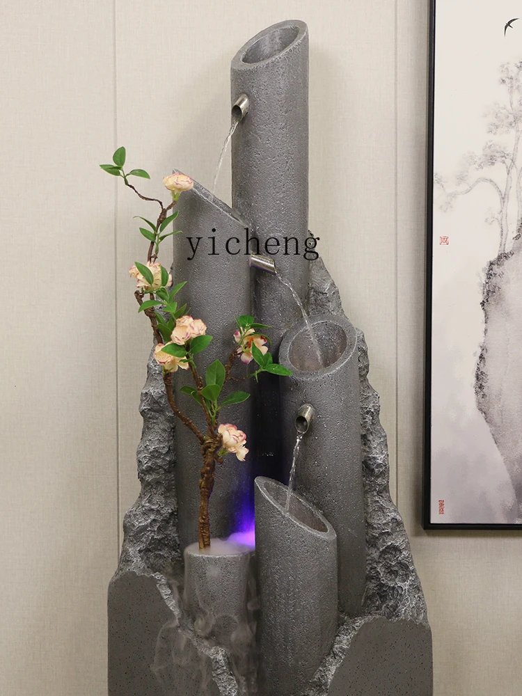 

Sculpture Device Natural Cement Pillar Artificial Mountain and Fountain Floor Ornaments