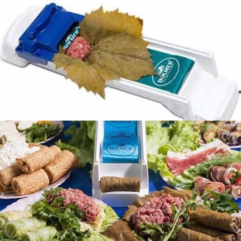 Magic Roller for Meat Vegetable Stuffed Grape Cabbage Leaf Rolling Tool Machine