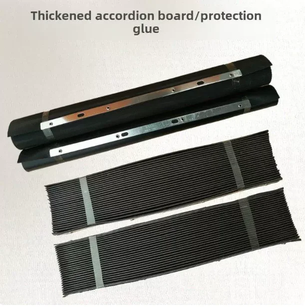 Bridgeport Way Rubber Cover Set, Accordion Front & Back Guard for Milling Machine