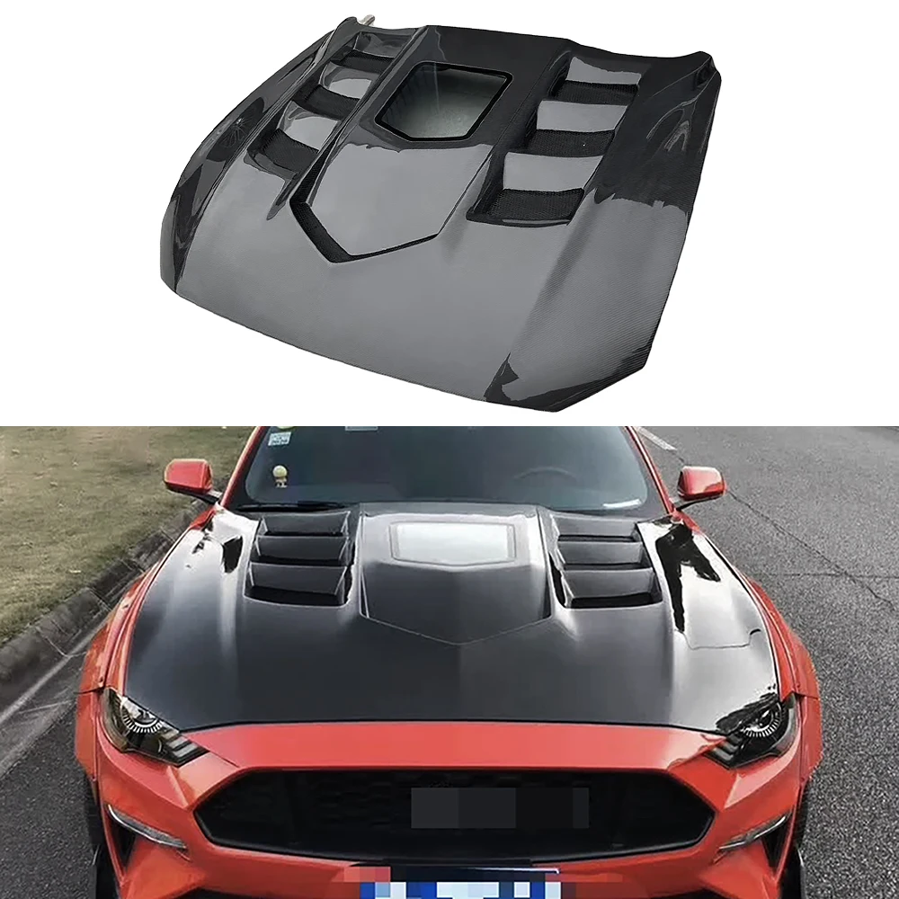 

New Carbon Fiber Engine Cover for Ford Mustang 2015+