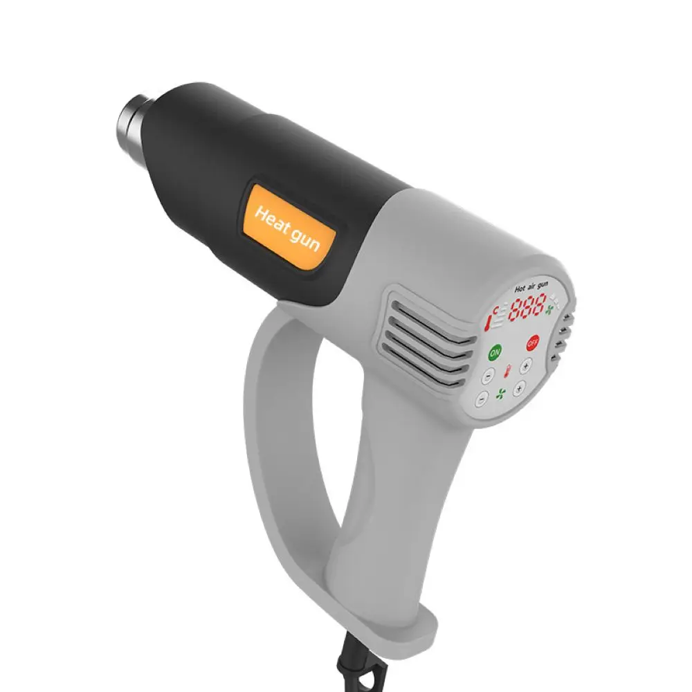 Digital Display Temperature Control Hot Air Gun Film Temperature Control Hot Air Drying Gun Car Film Hot Air Gun