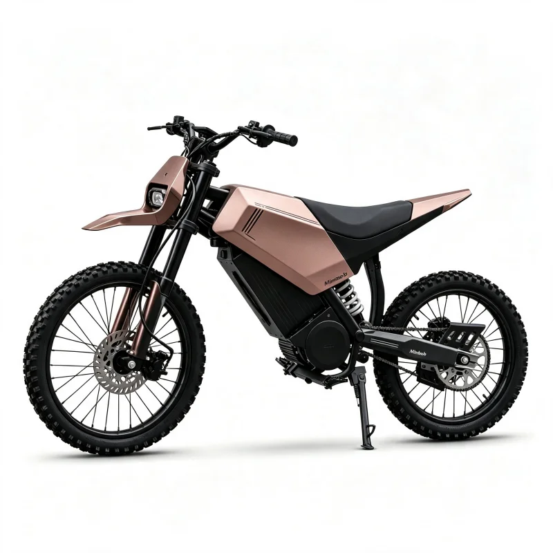 SXLLMimbob Adult 60v/27ah Off-Road Electric Motorbike Integrated Lithium Battery 3-Speed Max Speed 70km/h 2500w Power