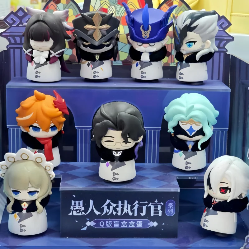 

Hot Selling Genuine Genshin Impact Fatui Harbingers Chibi Blind Box Figurines Merchandise Doll Ornament Surprise Trendy Gift Toy