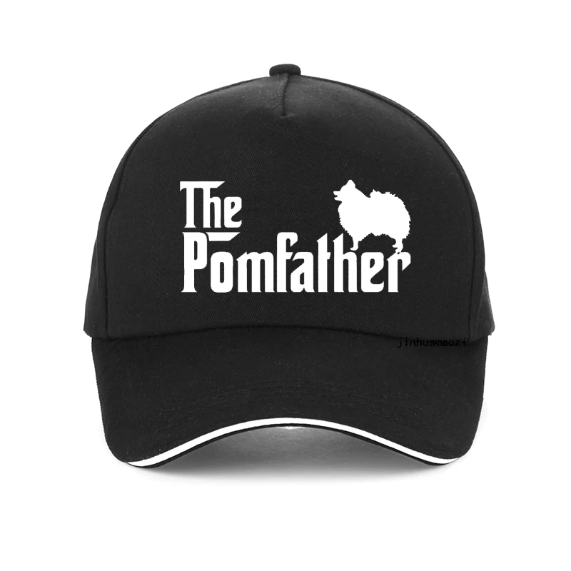 

Pomeranian Father Dad The Pom Father Dog Lover baseball cap Letters Printed Graphic Hip Hop caps Casual Unisex golf hat