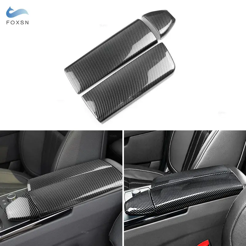 Car Center Console Armrest Box Panel Trim Cover For Mercedes Benz GLE Coupe C292 GLS Class W166 GLE300 GLE350 X166 GLS400 GLS550