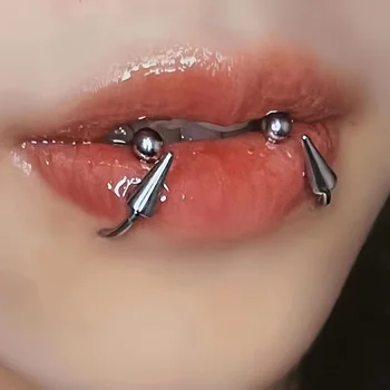 1-5Pcs Lippenring Charm Piercing Lippenring Edelstahl C-förmige Lippe Lippe Piercing Körperschmuck 16Gauge für Mädchen und Männer