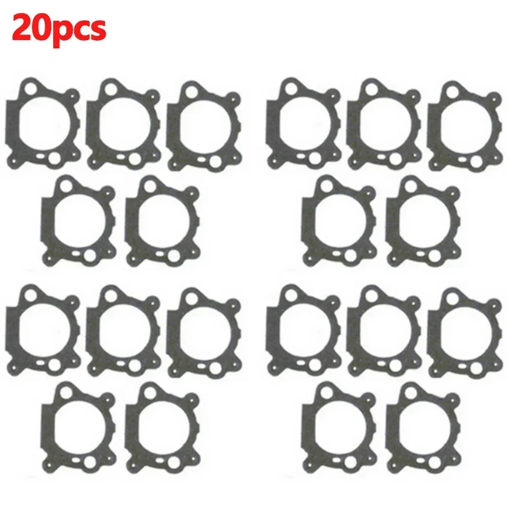 20 Buah Gasket Dudukan Pembersih Udara Gasket Filter Udara Cocok untuk 272653S 795629 Gasket Pembersih Udara Quantam 8746 Suku Cadang Mesin Pemotong Rumput