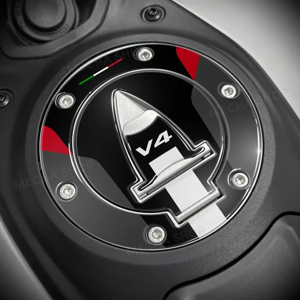 3D Resin Sticker Protection Kit Side Tank Pad Protection For Multistrada V4 RS 2026