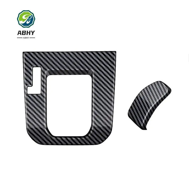 

ABHY-For Subaru Forester 2025 Car Gear Shift Panel Gear Shift Knob Cover Trim Interior Accessories Carbon Fiber