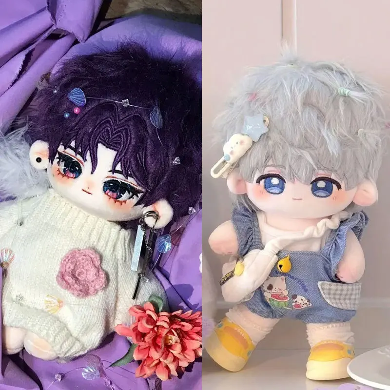 

Плюшевая кукла 20 см по игре Love and Deepspace: Рафаэль и Ксавьер, милая хлопковая кукла для косплея, мягкая игрушка, подарок на праздник