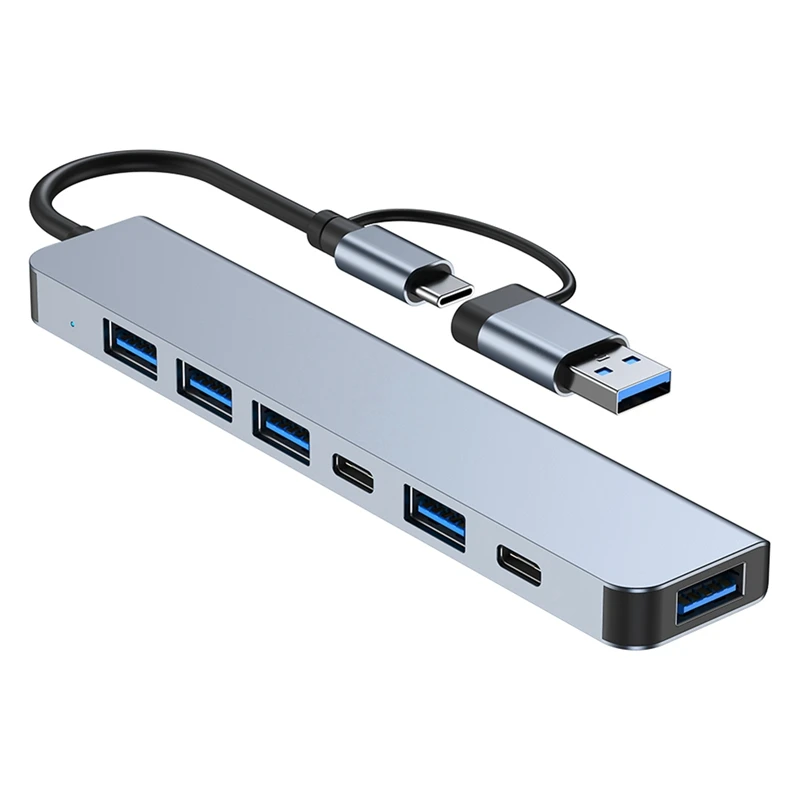 Multiport USB Hub 3.0 Multi USB Splitter Multiport Adapter For PC Laptop Computer Hub