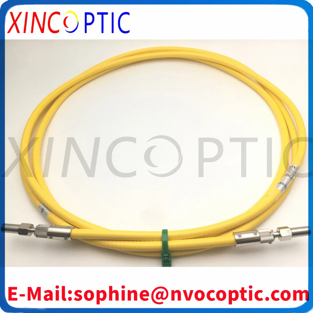 1M 2M 3M D80-SI-800um  Medical/Laser/Energy/Silica Fiber Big Diameter Optical Fiber Patch Cord with D80 Connector